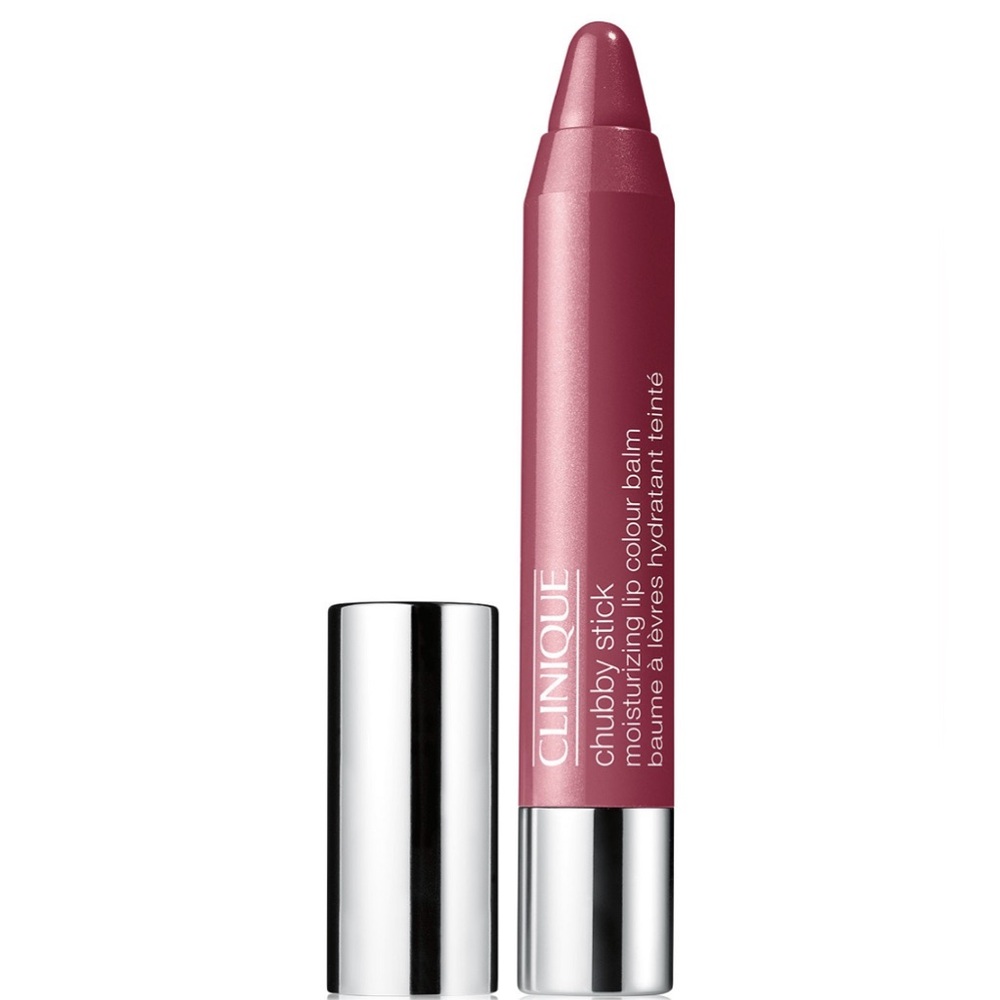 Clinique Chubby Stick Moisturizing Lip Colour Balm, 0.1 oz (Broadest Berry)